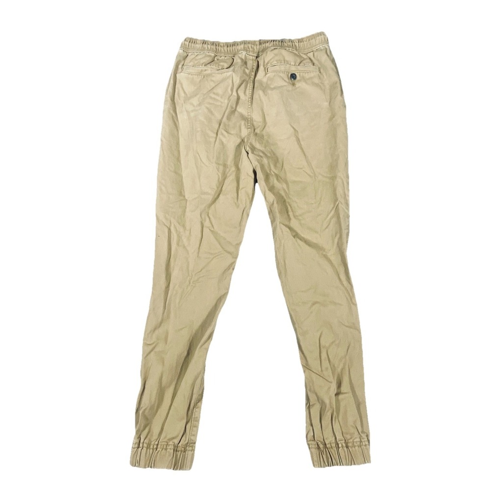 Aeropostale Joggers Medium Brown Pants Casual Drawstring Loose  Tapered 3 Pair - Picture 2 of 11